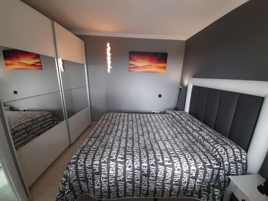 Traumhafte Wohnung Mit Panoramablick Und Pool Playa del Ingles  Ngoại thất bức ảnh
