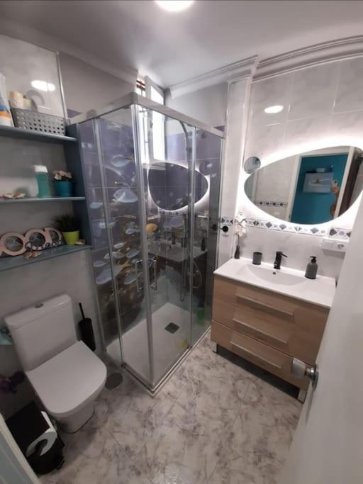 Traumhafte Wohnung Mit Panoramablick Und Pool Playa del Ingles  Ngoại thất bức ảnh